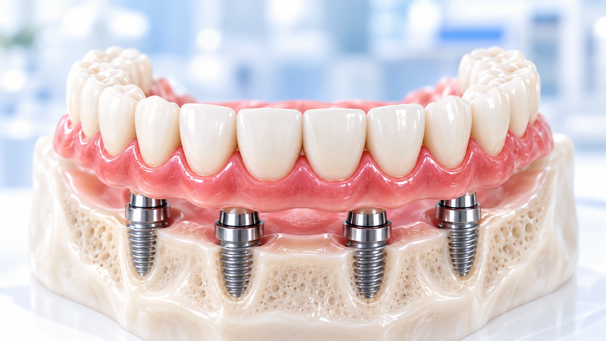 Representative full arch rehabilitation