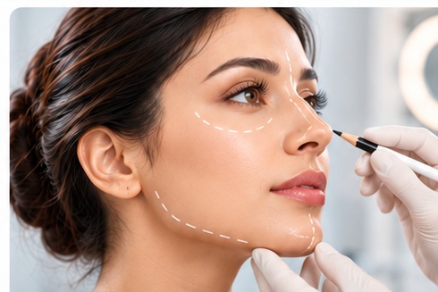 Facial surgical planning